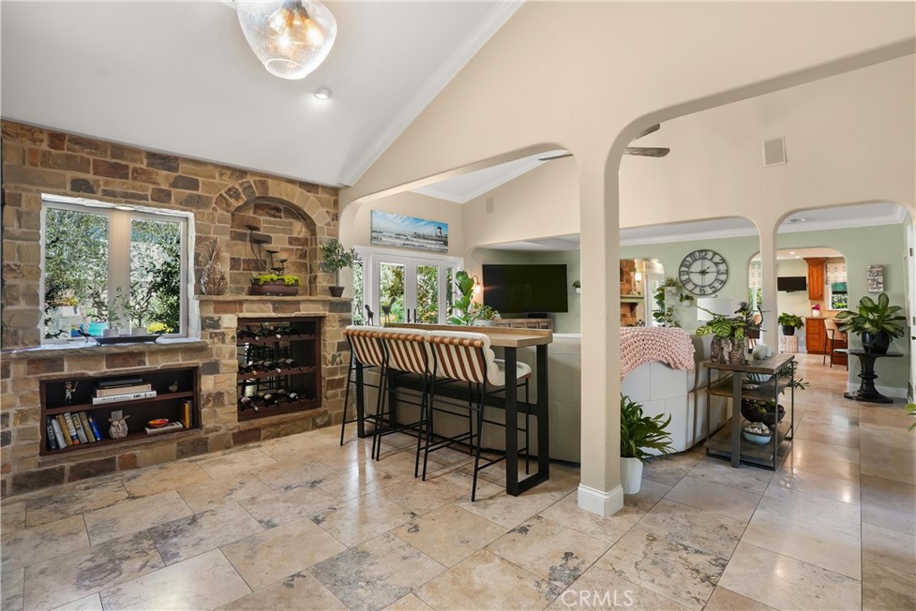 Library, Wine room, Whiskey tasting room - 5771 Grimsby Drive, Huntington Beach CA 92649 - photo 13