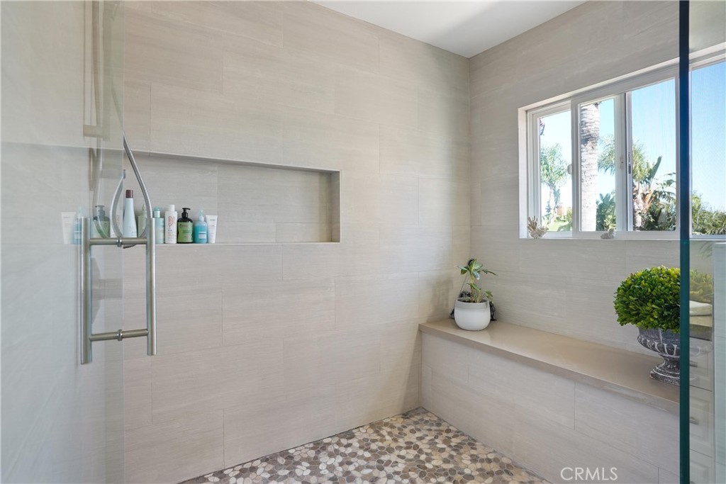 Custom Walk-in Shower - 5771 Grimsby Drive, Huntington Beach CA 92649 - photo 40