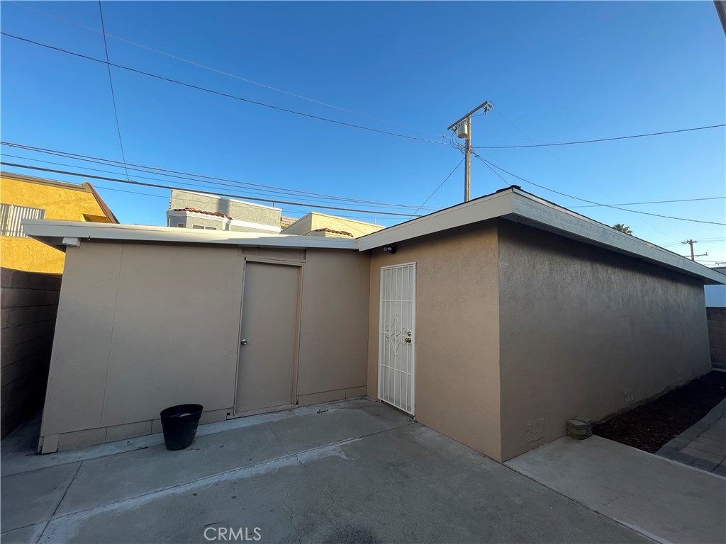 Doors To Single CAr Garage and Extra Storage Shed - 614 15th Street, Huntington Beach CA 92648 - photo 32