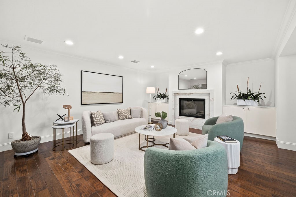 Living Room at Entry Area - 6402 Athena Drive, Huntington Beach CA 92647 - photo 2