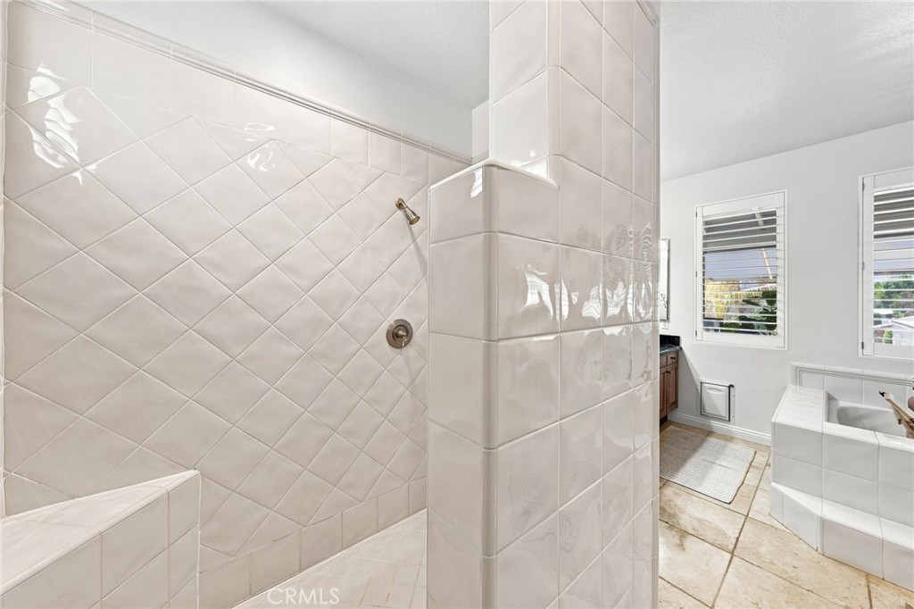Spacious shower - 6416 Setting Sun Drive, Huntington Beach CA 92648 - photo 65