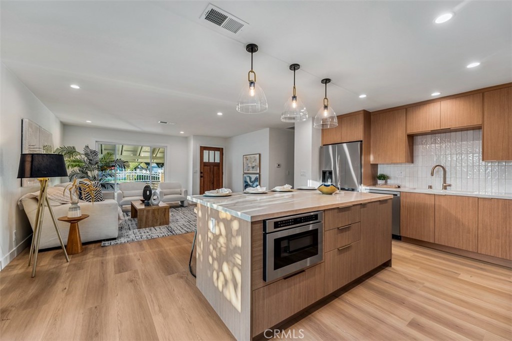 Kitchen / Living room - 6502 Clare Drive, Huntington Beach CA 92647 - photo 9