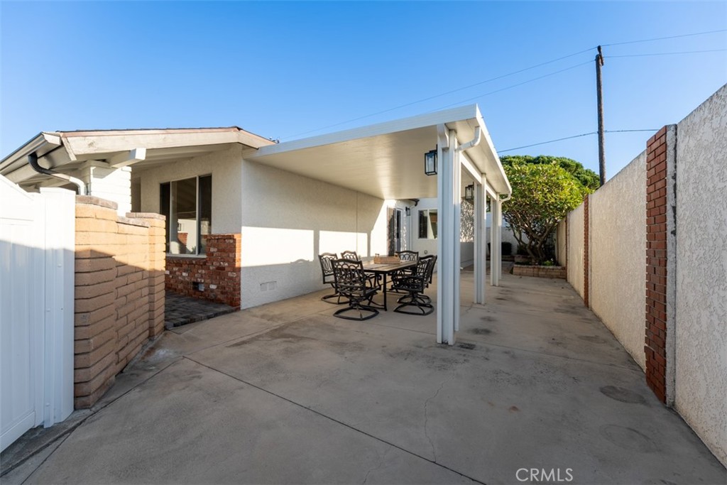 Side Yard / Patio, RV Parking - 6502 Clare Drive, Huntington Beach CA 92647 - photo 21