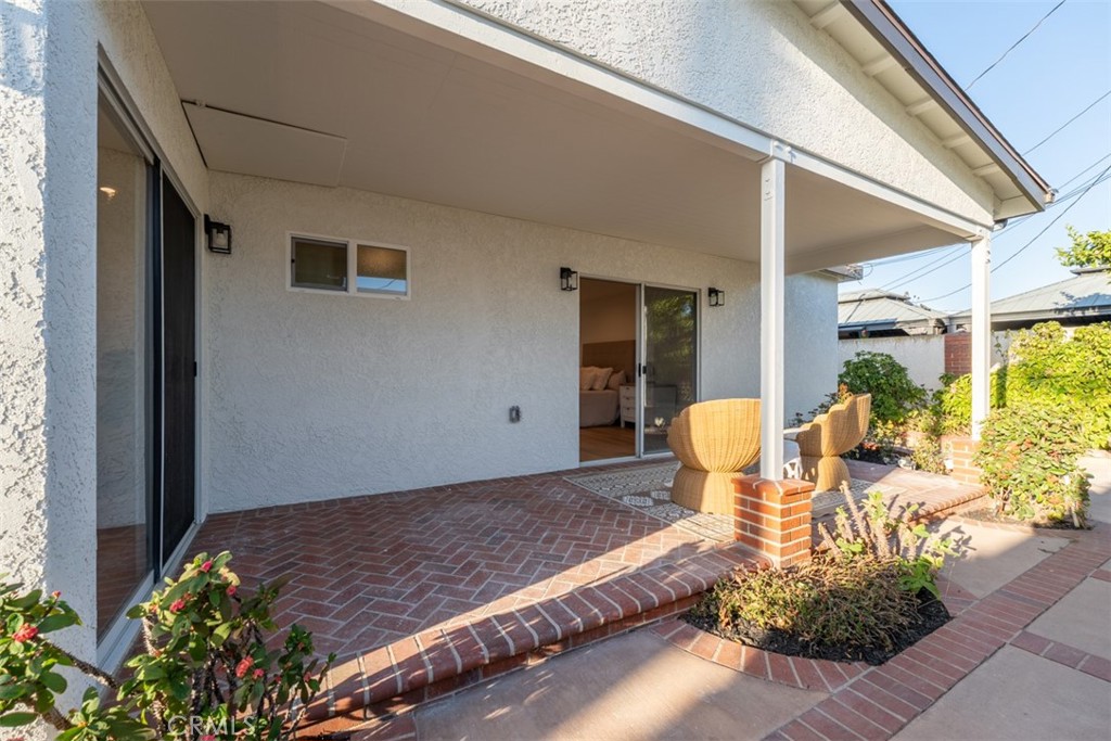 View of back patio - 6502 Clare Drive, Huntington Beach CA 92647 - photo 24