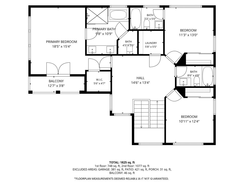 Estimated Floor Plan Dimensions - 7776 Liberty, Huntington Beach CA 92647 - photo 45