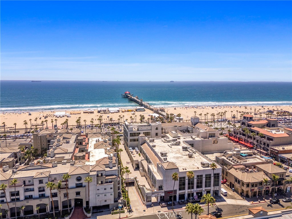 Aerial view of Main St. and the HB Pier! - 803 Frankfort Avenue, Huntington Beach CA 92648 - photo 75