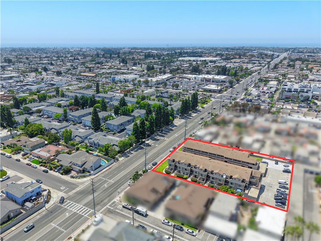 DRONE SHOT W/ OCEAN IN BACKGROUND - 8071 Garfield, Huntington Beach CA 92646 - photo 1
