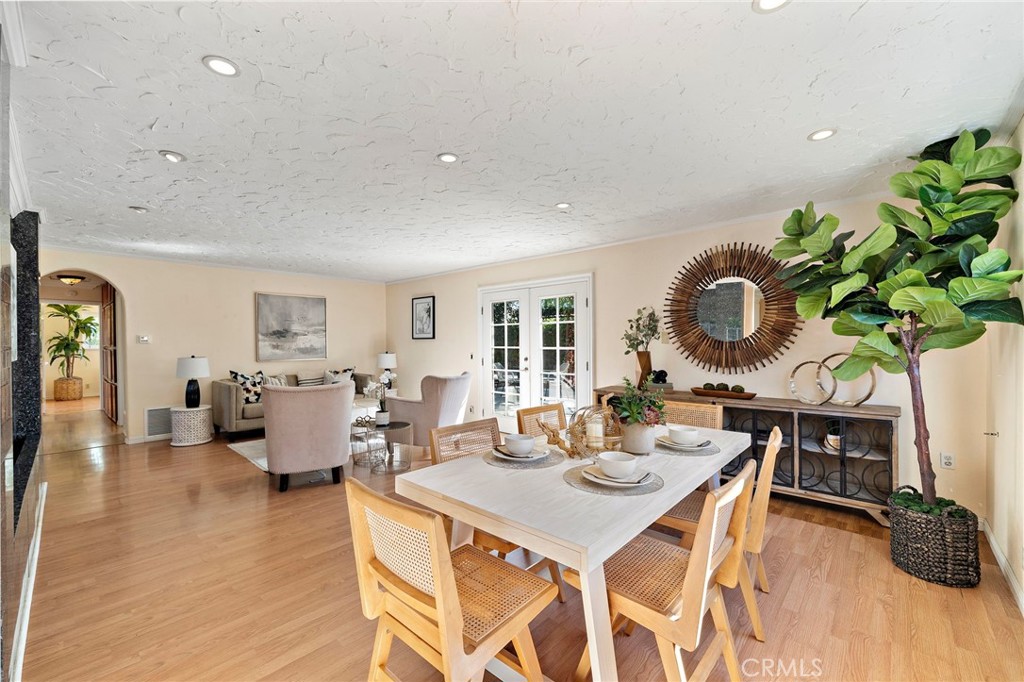 wood like vinyl flooring - 8142 Blaylock Drive, Huntington Beach CA 92647 - photo 9