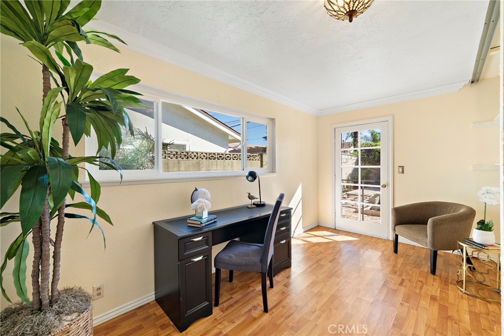 2 of 3 bedrooms with direct access to the backyard - 8142 Blaylock Drive, Huntington Beach CA 92647 - photo 21