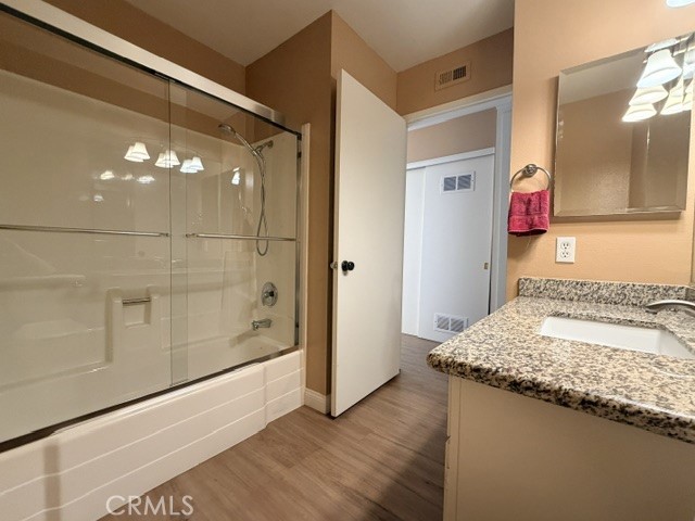 Guest bathroom - 8566 Larkhall Circle 813B, Huntington Beach CA 92646 - photo 21
