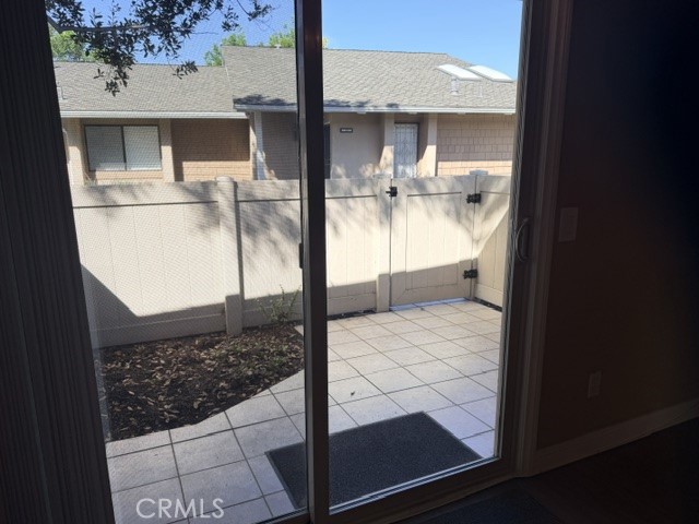 Back patio off Guest bedroom - 8566 Larkhall Circle 813B, Huntington Beach CA 92646 - photo 34