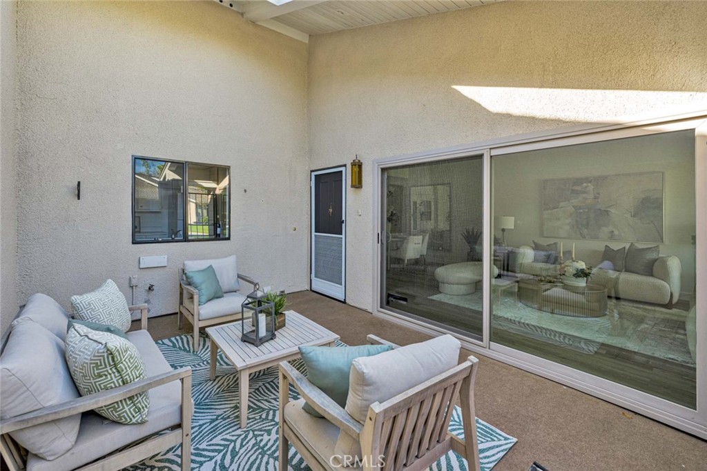 Large Patio Off Living Room - 8605 Solano 1005-B, Huntington Beach CA 92646 - photo 5
