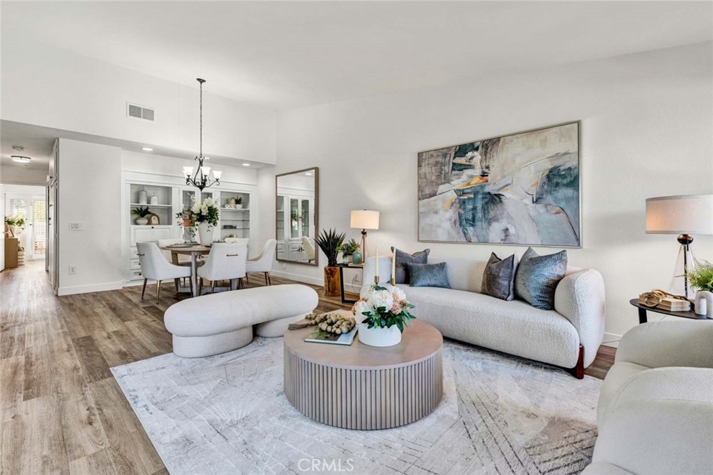 Living Room Dining Room - 8605 Solano 1005-B, Huntington Beach CA 92646 - photo 8