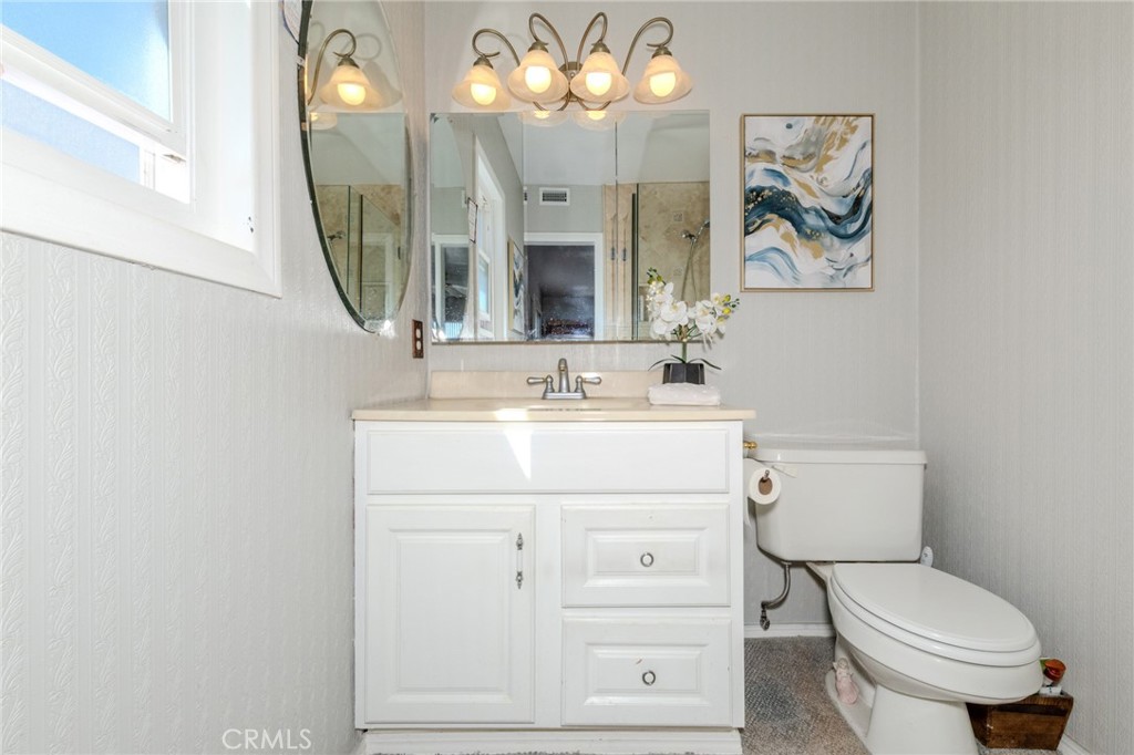 Remodeled Primary Bathroom - 8712 Mossford Dr., Huntington Beach CA 92646 - photo 23