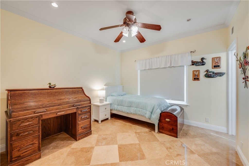 Bedroom Downstairs with Private Bathroom - 9332 Power, Huntington Beach CA 92646 - photo 21