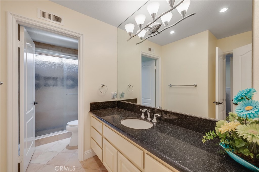 Upgraded Attached Bathroom for Middle Bedroom - 9332 Power, Huntington Beach CA 92646 - photo 47