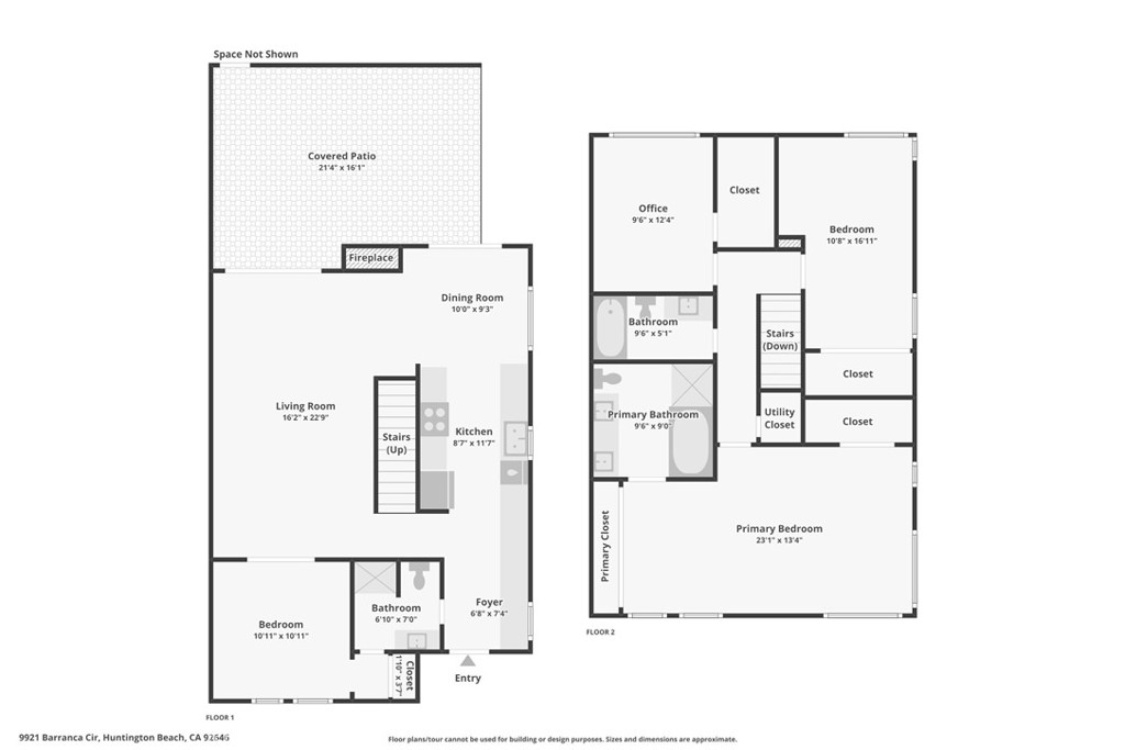 Combined Floor Plan - 9921 Barranca Circle, Huntington Beach CA 92646 - photo 72