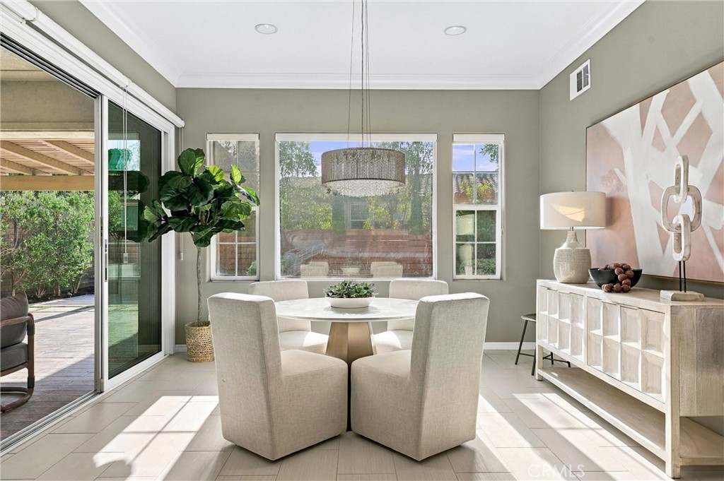 Dining area off kitchen, opens to California room - 104 Sparrow, Irvine CA 92618 - photo 20