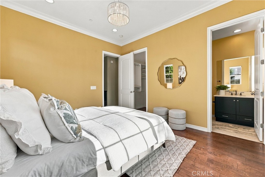 Main level bedroom suite - 104 Sparrow, Irvine CA 92618 - photo 33