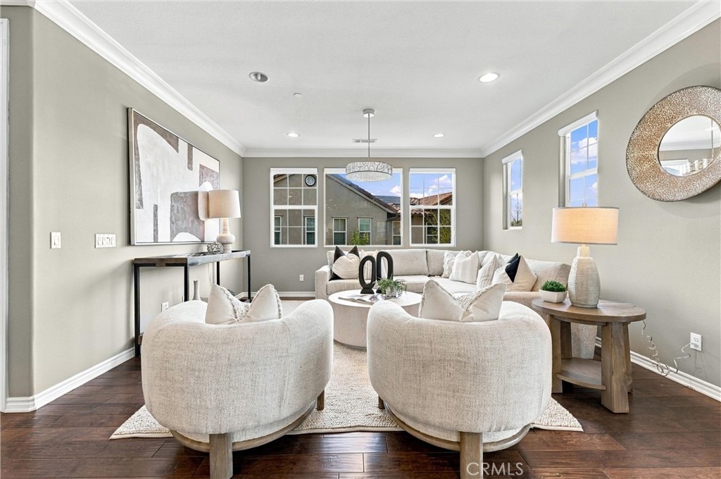 Upstairs, a generous loft offers additional space for relaxation or recreation. - 104 Sparrow, Irvine CA 92618 - photo 38