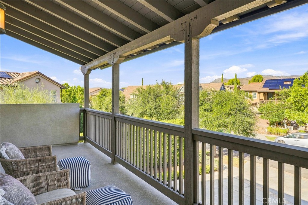 Balcony at front of home. - 104 Sparrow, Irvine CA 92618 - photo 39