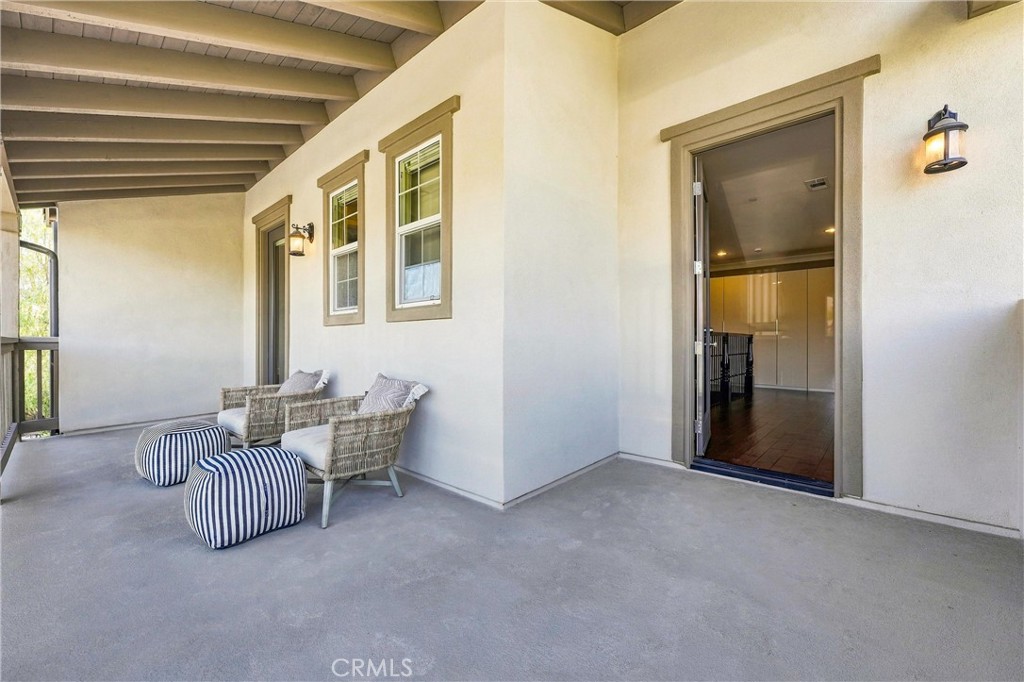 Balcony at front of home. - 104 Sparrow, Irvine CA 92618 - photo 40