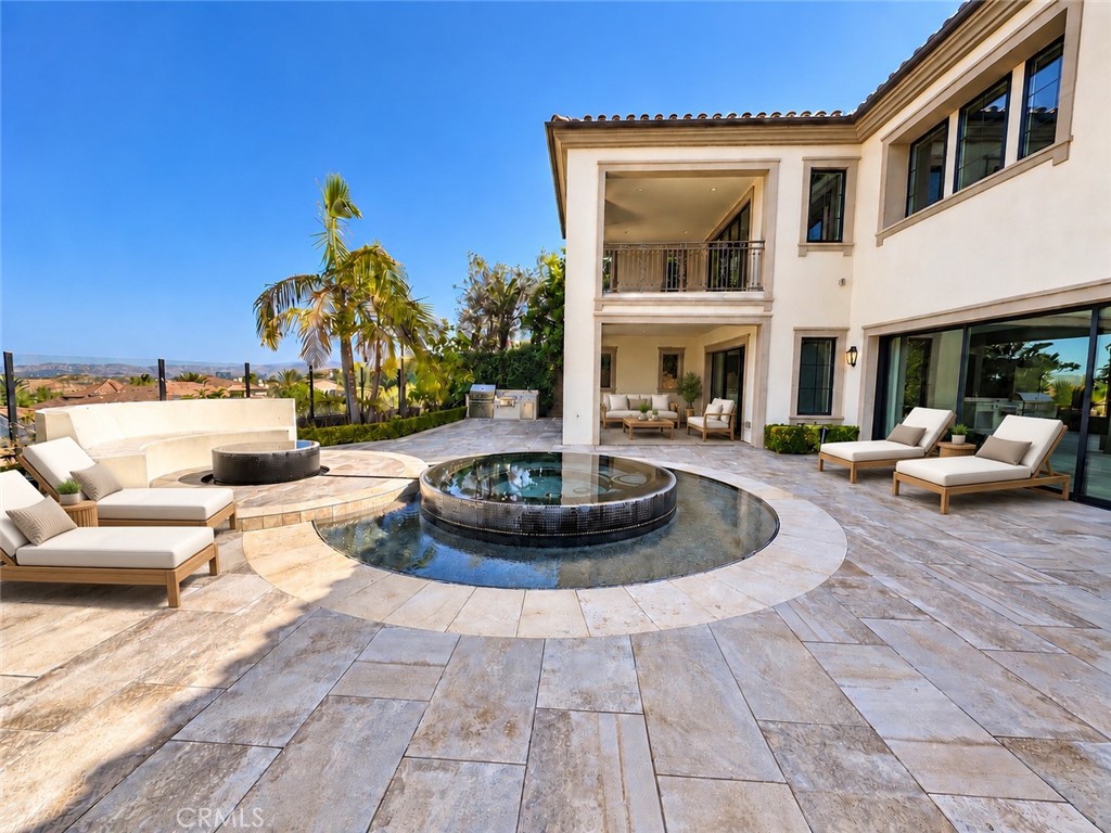 AI staged backyard - 109 Heather Mist, Irvine CA 92618 - photo 16