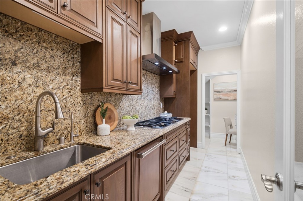 Prep Kitchen with Walk In Pantry - 111 Shady Arbor, Irvine CA 92618 - photo 13