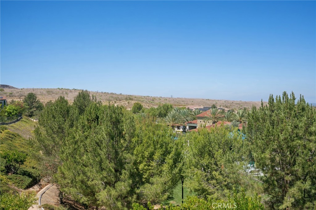 View of Clubhouse, no rear view neighbors or rooftops directly behind the home - 111 Shady Arbor, Irvine CA 92618 - photo 35
