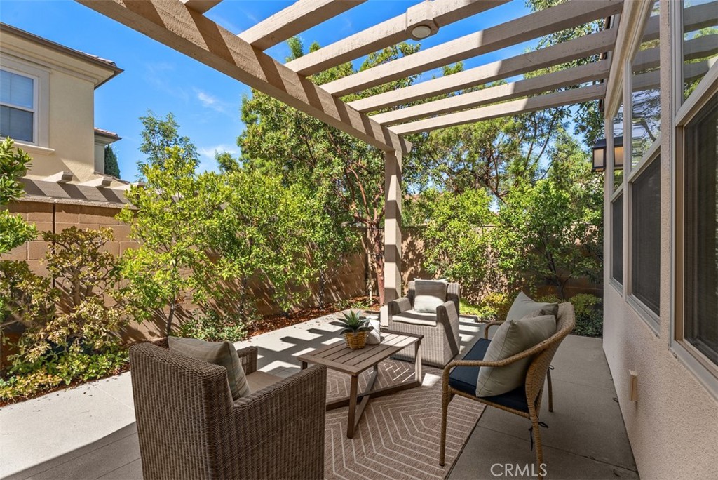 Another view of the patio. - 117 Gemstone, Irvine CA 92620 - photo 28