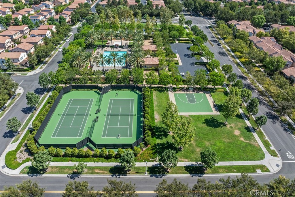 Aerial view of Stonegate amenities nearby. - 117 Gemstone, Irvine CA 92620 - photo 36