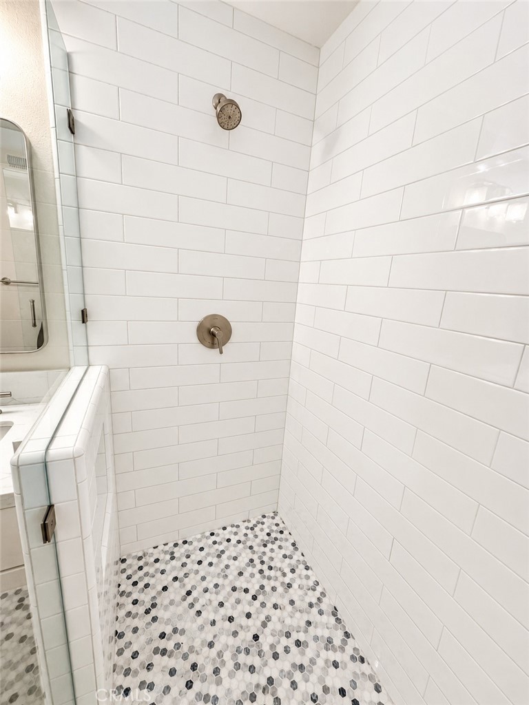Gorgeous new walk-in shower - 12 Springwater, Irvine CA 92604 - photo 19