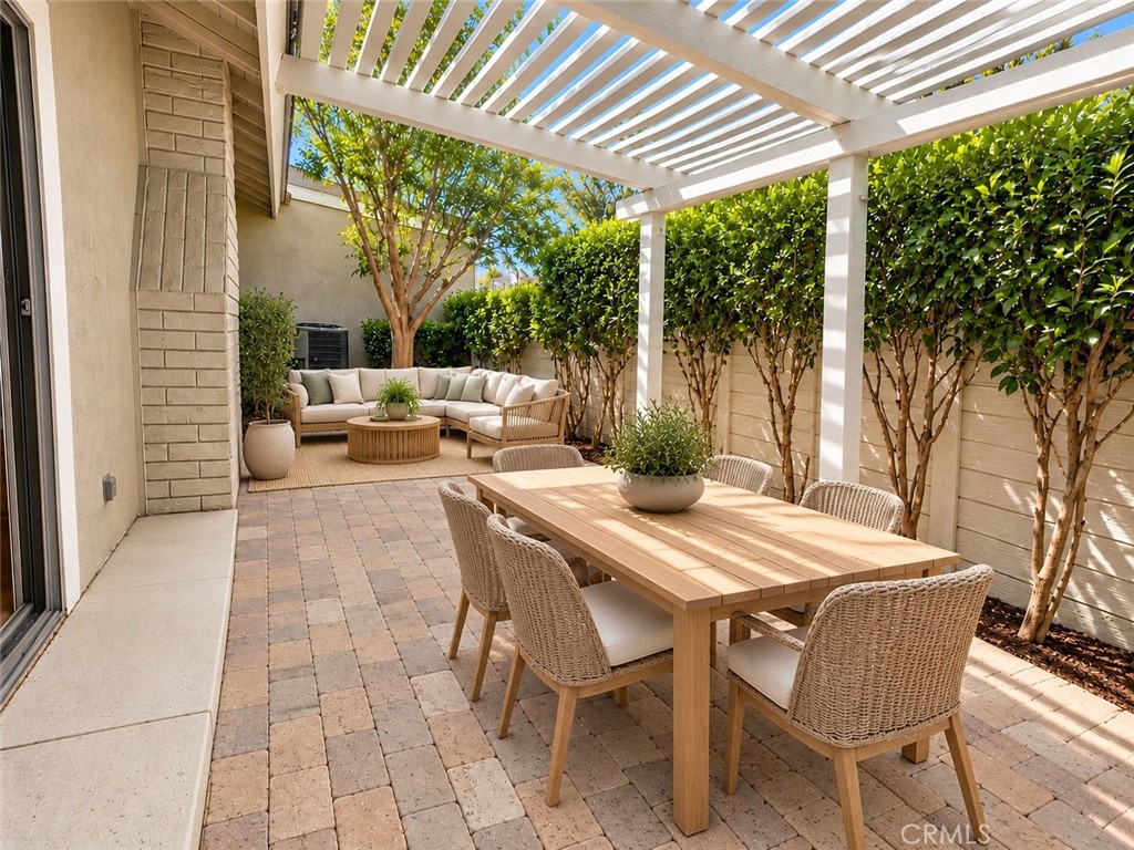 Virtually Staged patio - 12 Springwater, Irvine CA 92604 - photo 36