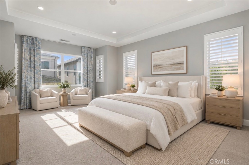 VIRTUALLY STAGED BEDROOM - 120 Baja, Irvine CA 92620 - photo 8