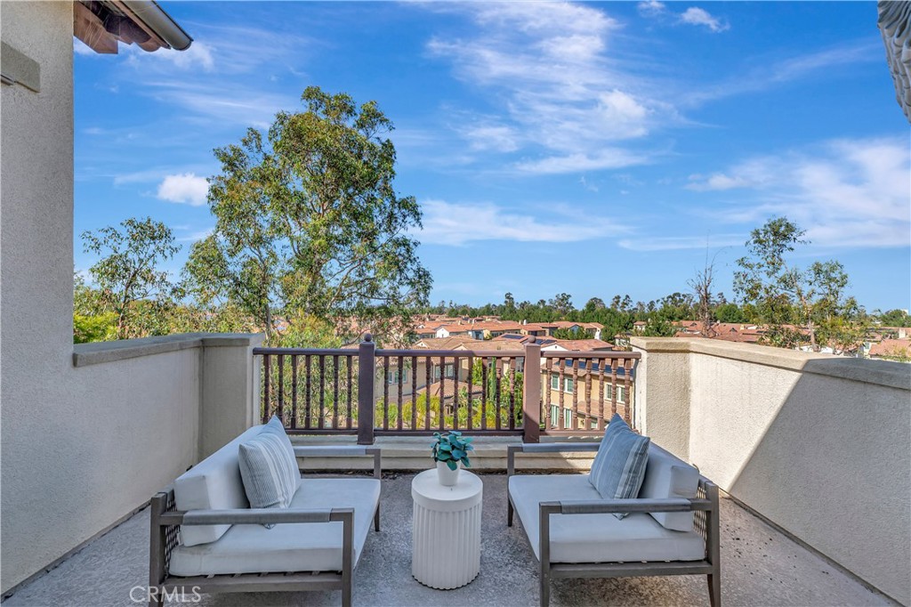 master bedroom balcony - 126 Long Fence, Irvine CA 92602 - photo 22