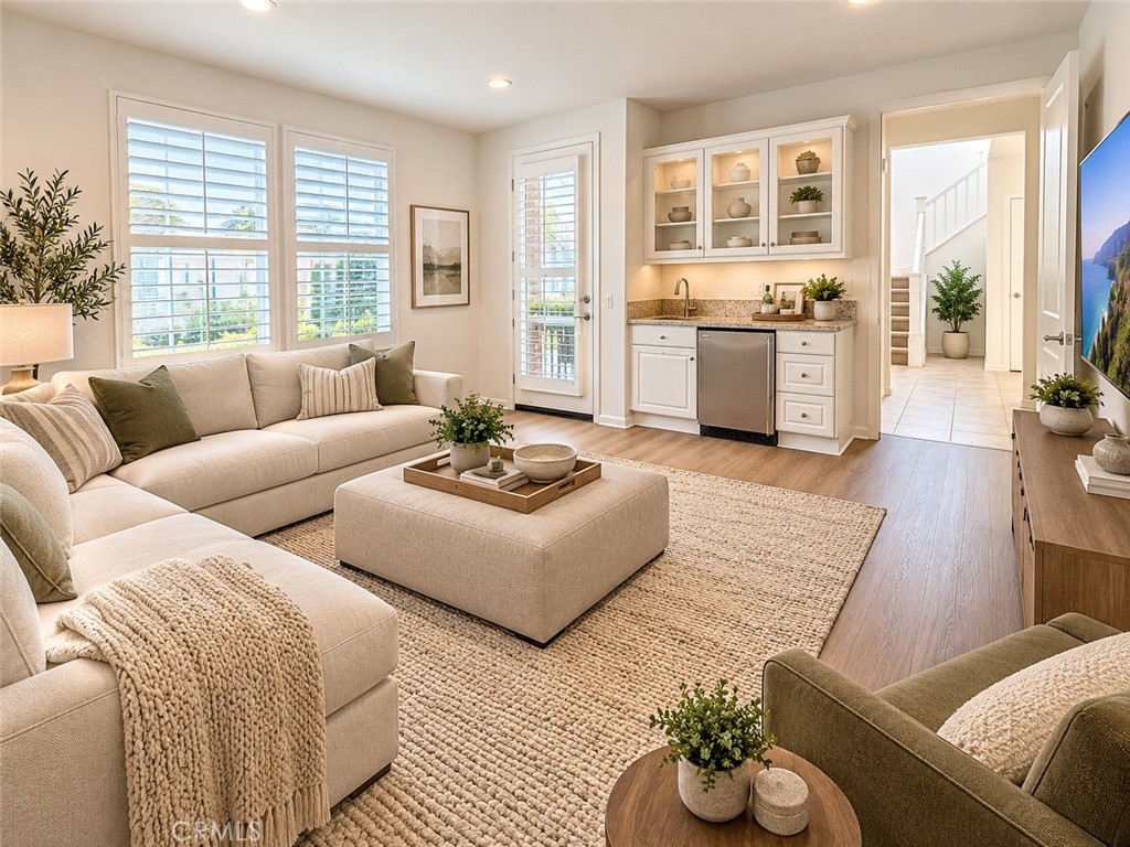 Virtually staged.Main floor bonus room with private access. - 128 Carrotwood, Irvine CA 92618 - photo 11