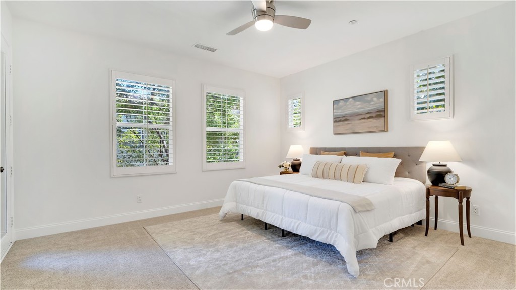 Look at all these windows! New Ceiling fan too. - 128 Talmadge, Irvine CA 92602 - photo 14