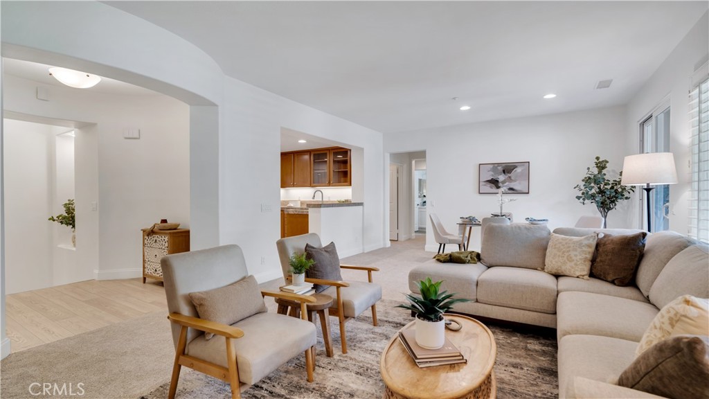 Open-concept floor plan that makes it easy to watch the kids while cooking! - 128 Talmadge, Irvine CA 92602 - photo 16
