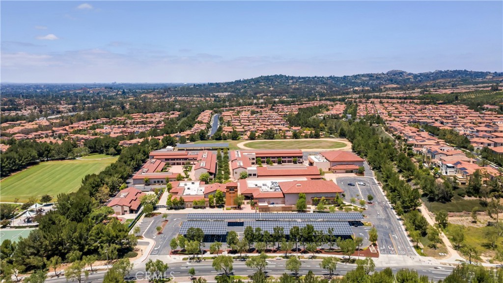 Stunning drone photography capturing the extensive amenities and lifestyle offerings of Northpark. - 128 Talmadge, Irvine CA 92602 - photo 38