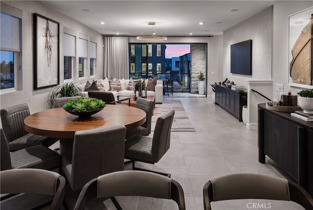 Dining and Living Room view - 129 Sawtelle, Irvine CA 92618 - photo 5