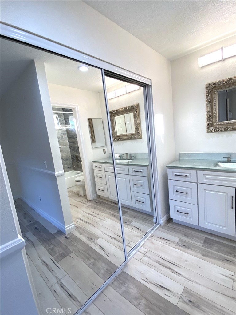 And good size mirrored wardrobe - 14 Rainbow Lk 3, Irvine CA 92614 - photo 32