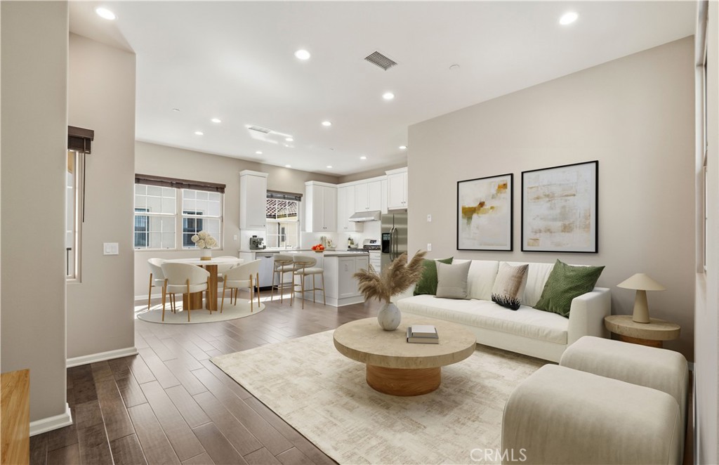 Great Room - Virtually​​‌​​​​‌​​‌‌​​‌‌​​‌‌​​‌​​​‌‌​‌​​​​‌‌​‌​​ Staged - 142 Firefly, Irvine CA 92618 - photo 3