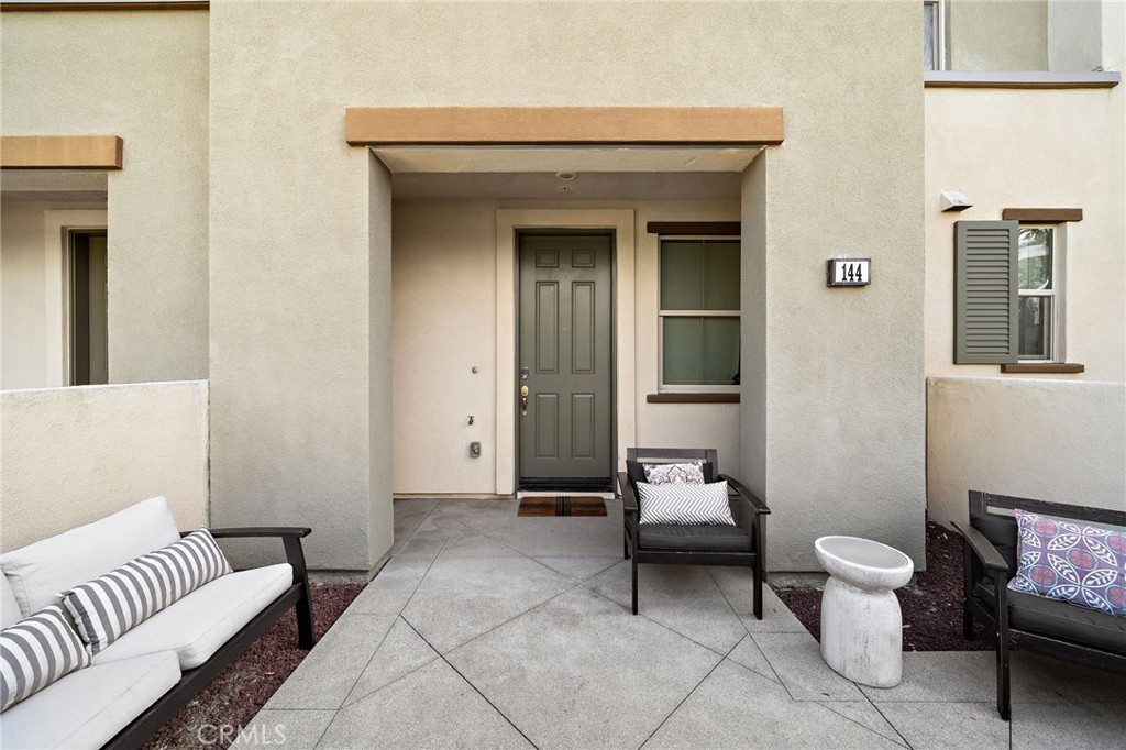 Nice patio entrance. - 144 Paramount, Irvine CA 92618 - photo 25
