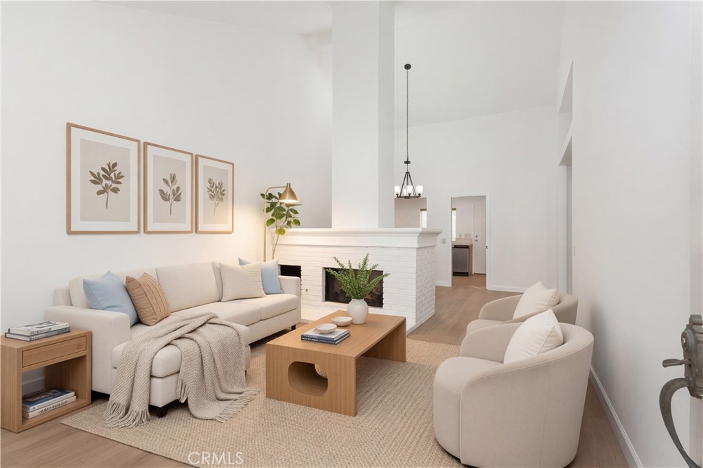 Living room virutaly staged - 17 Dartmouth, Irvine CA 92612 - photo 1