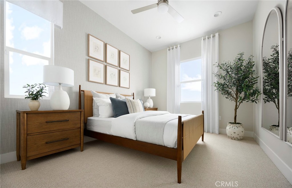 Photos uploaded are of the model representing the floor plan and are to demonstrate furniture layout. Furniture pictured - 171 Moody, Irvine CA 92618 - photo 12