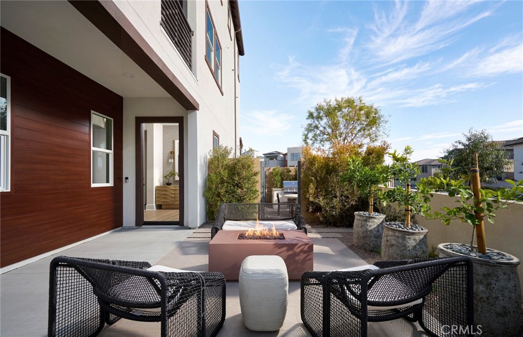 Photos uploaded are of the model representing the floor plan and are to demonstrate furniture layout. Furniture pictured - 175 Moody, Irvine CA 92618 - photo 16