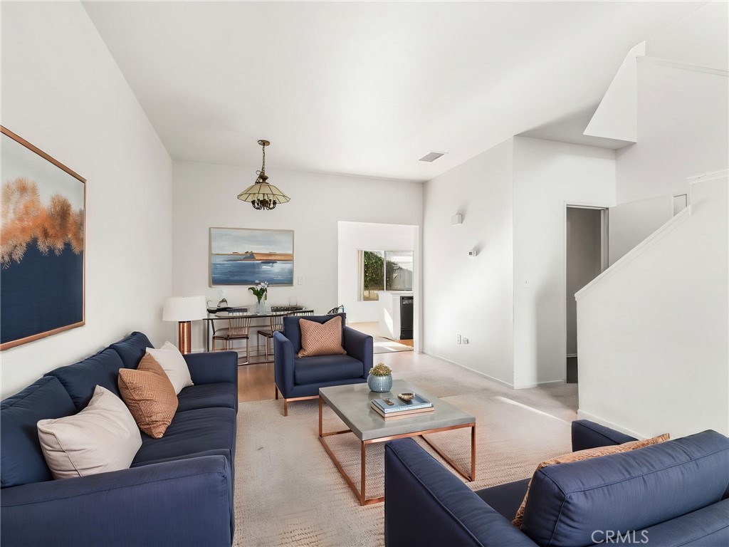 virtual staged living room - 194 Greenmoor, Irvine CA 92614 - photo 4