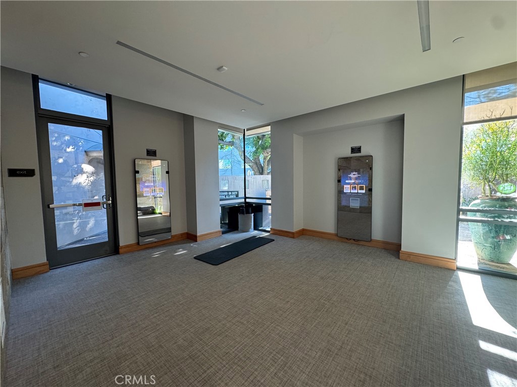 Mirror and yoga room - 21 Gramercy 218, Irvine CA 92612 - photo 47