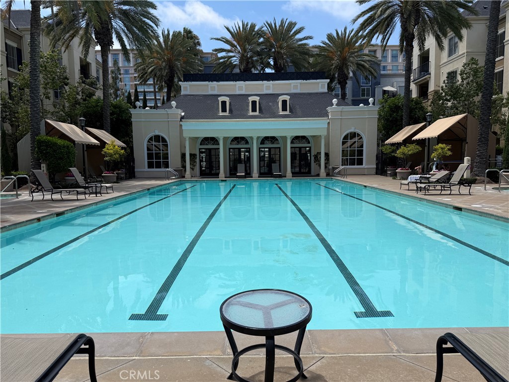 Main pool for swimming laps, sitting at the cabana or looking out from the gym windows - 2250 Watermarke, Irvine CA 92612 - photo 1