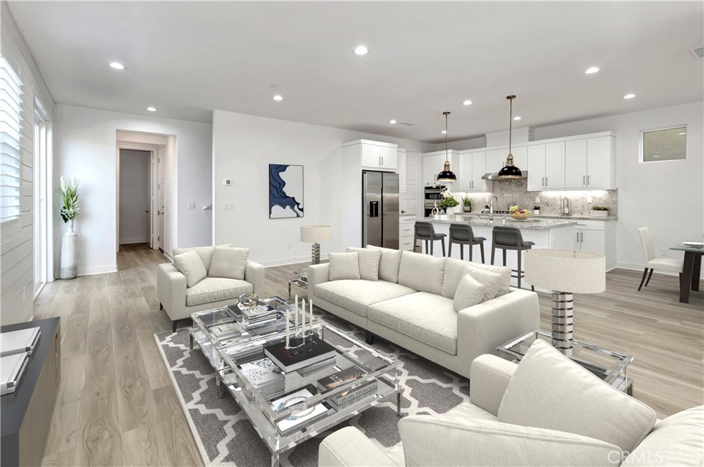 Living / Dining Virtually Staged - 258 Tank, Irvine CA 92618 - photo 1